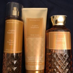 Golden Sunflower trio